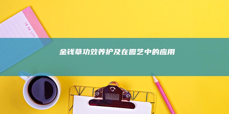 金钱草：功效、养护及在园艺中的应用